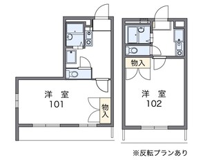 レオパレスラシエール・ネオの物件間取画像